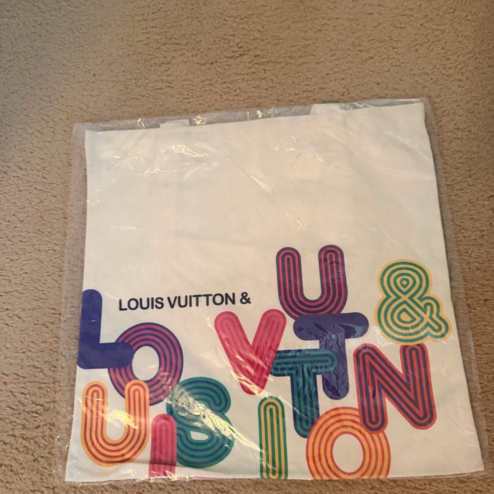 Louis Vuitton Canvas Eco Tote Bag Shinsen Exhibition from JapanBRAND NEW - Picture 2 of 2